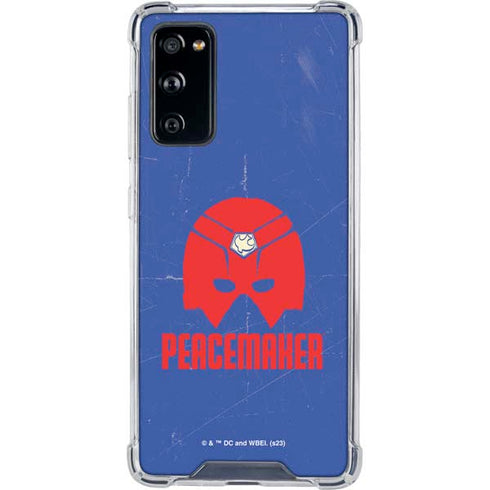 DC Comics Peacemaker Helmet Galaxy S20 FE Clear Case
